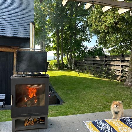 Rowanlea Lodge With Hot Tub Marykirk Luaran gambar