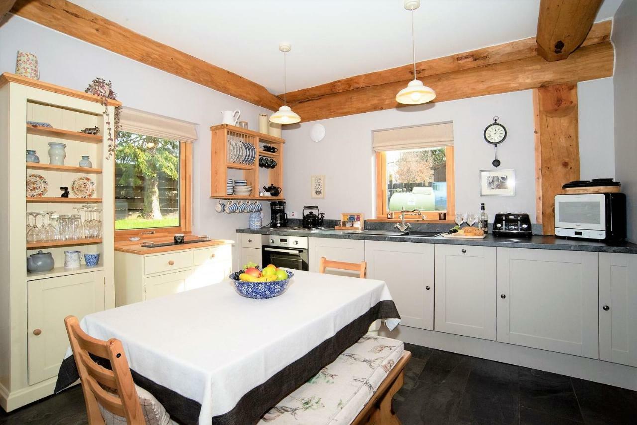 Rowanlea Lodge With Hot Tub Marykirk Luaran gambar